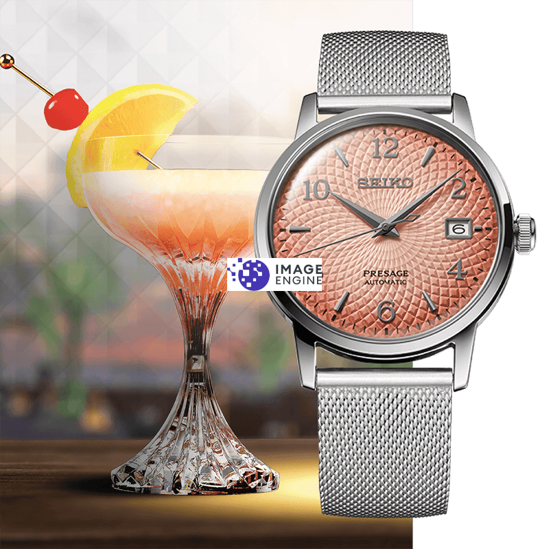 Seiko Presage Cocktail Time Tequila Sunset Limited Edition Watch - SRPE47J