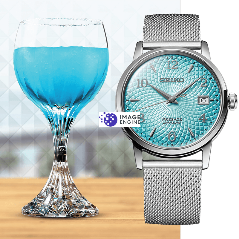 Presage Cocktail Time 'Frozen Margarita' Limited Edition Watch - SRPE49J1
